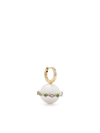 PASCALE MONVOISIN 9K YELLOW GOLD CHELSEA N°4 PEARL AND DIAMOND EARRING