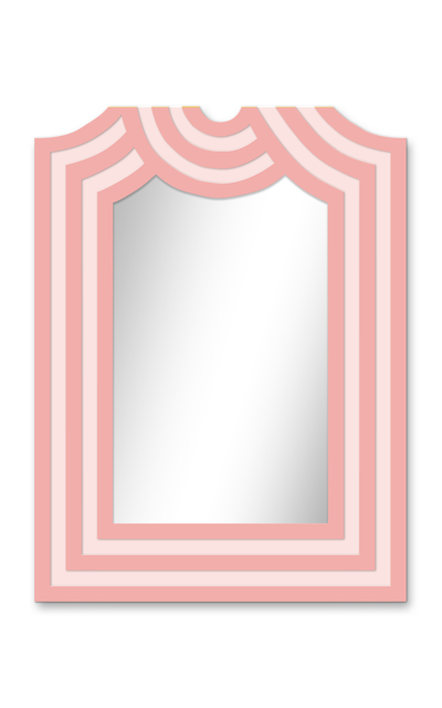 Fleur Moderne Mirror In Pink
