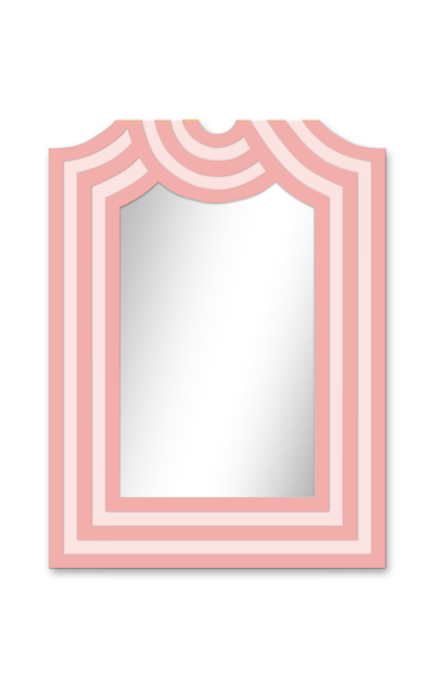 Fleur Moderne Mirror In Pink