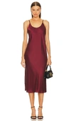 Lunya Washable Silk Slipdress Nightgown In Calliope Wine