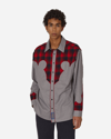 Maison Margiela Multi Color Pendleton Insert Shirt With In Brown