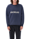 Bode New England Cotton Jersey Sweatshirt In Navy