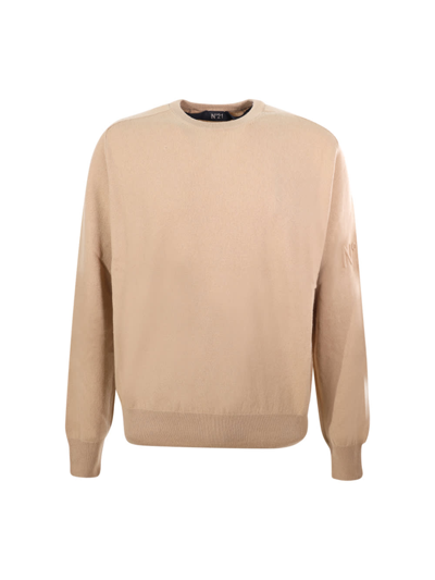 N°21 Sweater N° 21 Men Color Beige