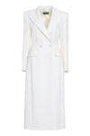 Dolce & Gabbana Double-breasted Coat - Women's - Nylon/virgin Wool In White