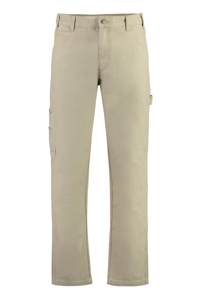 Dickies Dc Cotton Trousers In Beige