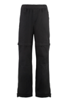 Givenchy Cotton Trousers In Black
