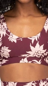 THE UPSIDE KABUKI DAISY BRA IN FLORAL