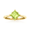 RS PURE BY ROSS-SIMONS PERIDOT RING IN 14KT YELLOW GOLD