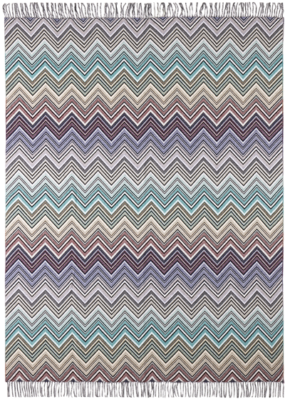 Missoni Blue Perseo Throw In 170