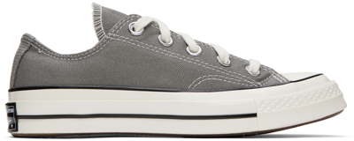 Converse Gray Chuck 70 Vintage Canvas Sneakers In Origin Story/egret/b