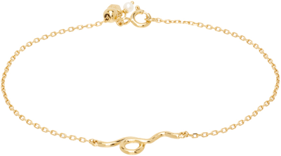 Maria Black Gold Nasima Bracelet In Goldplated