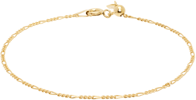 Maria Black Gold Katie Bracelet In Goldplated