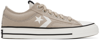 Converse Round Head Fastened With Low-top Casual Sneakers In Stone/pale Putty