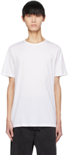 Theory Clinton Relaxed Cotton T-shirt In White