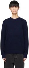 THEORY NAVY HILLES SWEATER