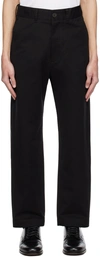 Studio Nicholson Trousers In - Black