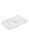 Craighill Nocturn Catch Marble Tray In White Carrara