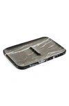 Craighill Nocturn Catch Marble Tray In Black Marquina