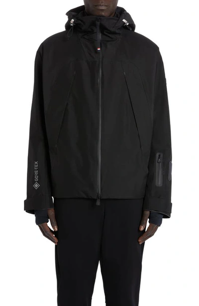 Moncler Grenoble Lapaz Gore-tex® Waterproof Primaloft® Insulated Jacket In Black