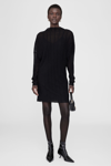 Anine Bing Clare Dress In Black In Black
