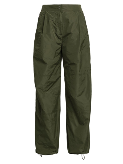 Moncler Women's Archivio Dna Trousers In Green