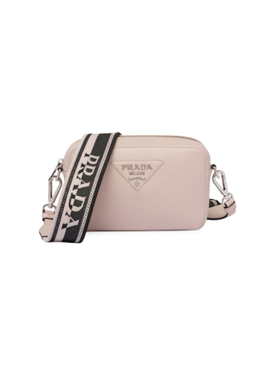 Prada Small Leather Bag In Pink