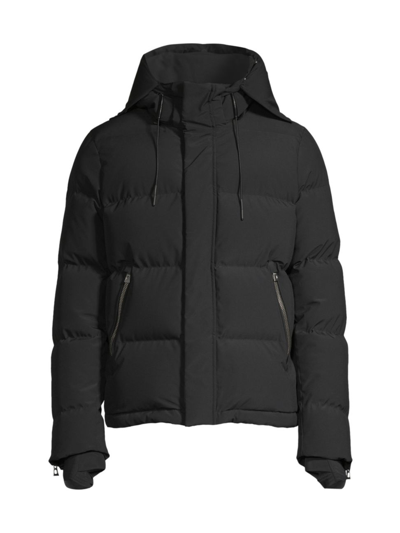 Rudsak Men's Heritage Joel Hooded Down Jacket In Black