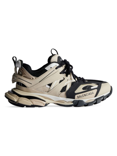 Balenciaga Women's Track Sneakers In Beige Black