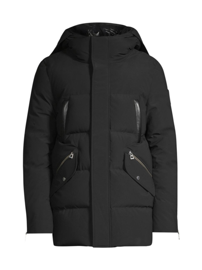 Rudsak Men's Heritage Apollo Hooded Down Parka In Black