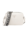 Prada Women's Medium Leather Bag In White