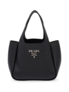 Prada Women's Leather Mini Bag In Black
