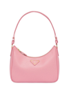 Prada Women's Re-edition Saffiano Leather Mini Bag In Pink