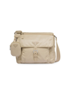 Prada Re-nylon Shoulder Bag In Beige