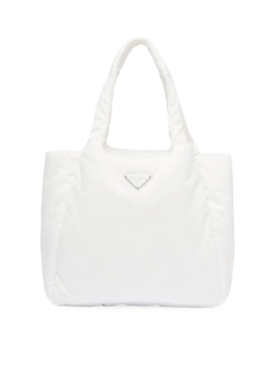 Prada Women's Large Padded Re-nylon Tote Bag