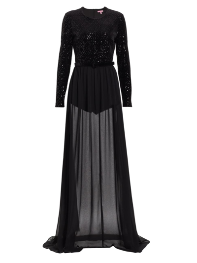 Ldt Women's Ellie Ballerina Maxi Dress In Black