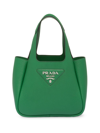 Prada Women's Leather Mini Bag In Green