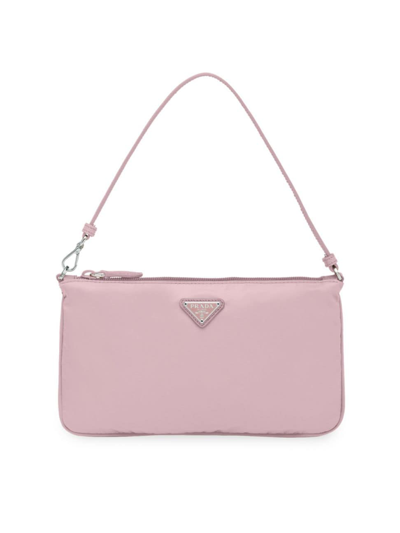 Prada Women's Re-nylon Mini Bag In Pink