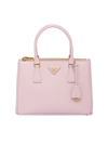 Prada Women's Medium Galleria Saffiano Leather Top Handle Bag In Pink