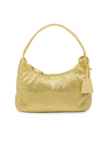 Prada Women's Satin Mini Bag With Crystals