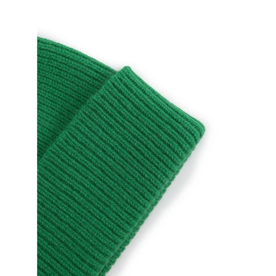 Mackie Wool Beanie In Green