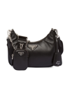 Prada Women's Padded Nappa Leather Re-edition 2005 Shoulder Bag In Black
