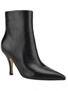 Marc Fisher Fergus Womens Leather Pointed Toe Ankle Boots In Black