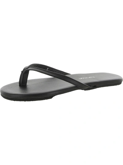 Hari Mari Mari Womens Leather Toe-post Flip-flops In Black