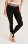 Z SUPPLY MOVE WITH IT 7/8 LEGGING IN BLACK