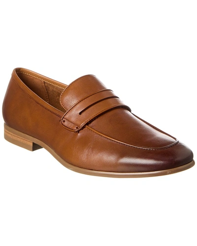 Kenneth Cole New York Reflex Leather Loafer In Brown