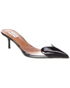 Alaïa Coeur 55 Pvc And Patent-leather Mules In Black