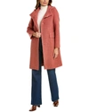 CINZIA ROCCA ICONS HOODED WOOL-BLEND COAT
