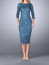 La Femme 24875 In Slate Blue In Blue