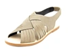 ELIE TAHARI WOMEN'S SEACLIFF BETA ANKLE STRAP SLIP ON SANDAL IN BEIGE