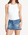 Steve Madden Nico Sleeveless Bodysuit In White